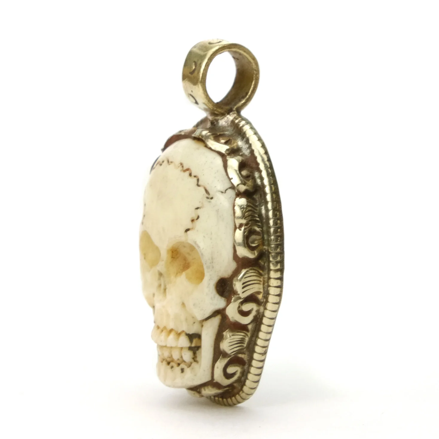 Skull Momento Mori Pendant # 50 - Image 2