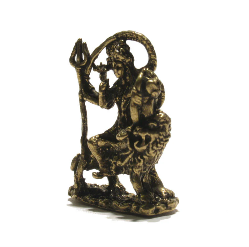 Shiva Brass Statue - Image 2
