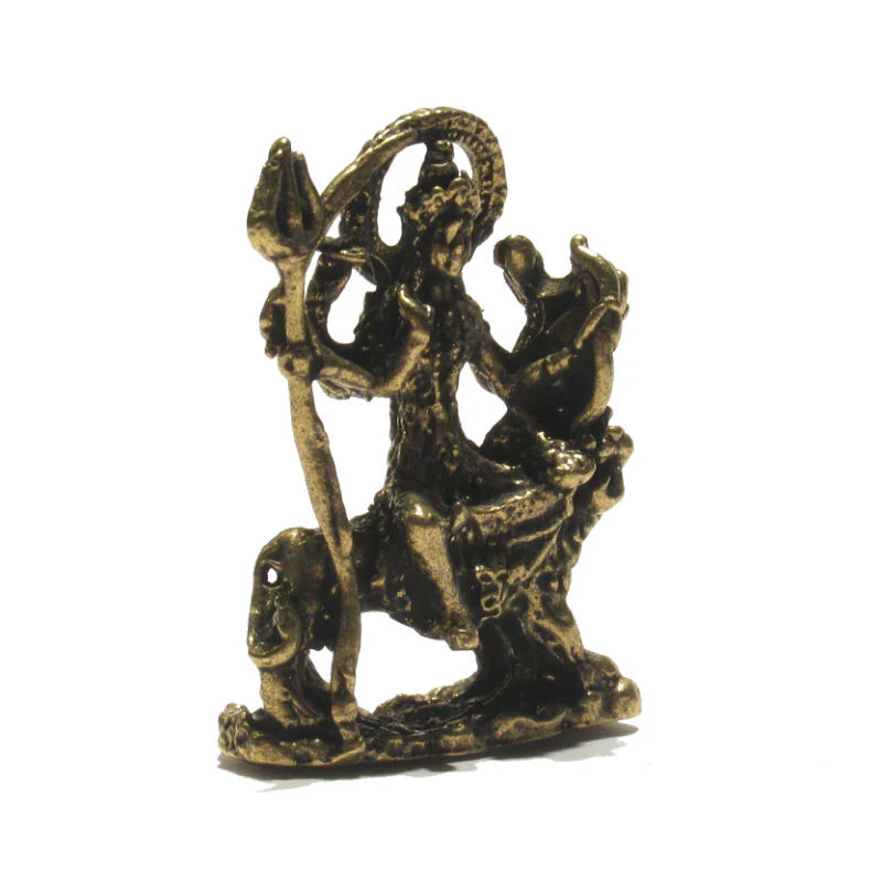 Shiva Brass Statue - Image 4