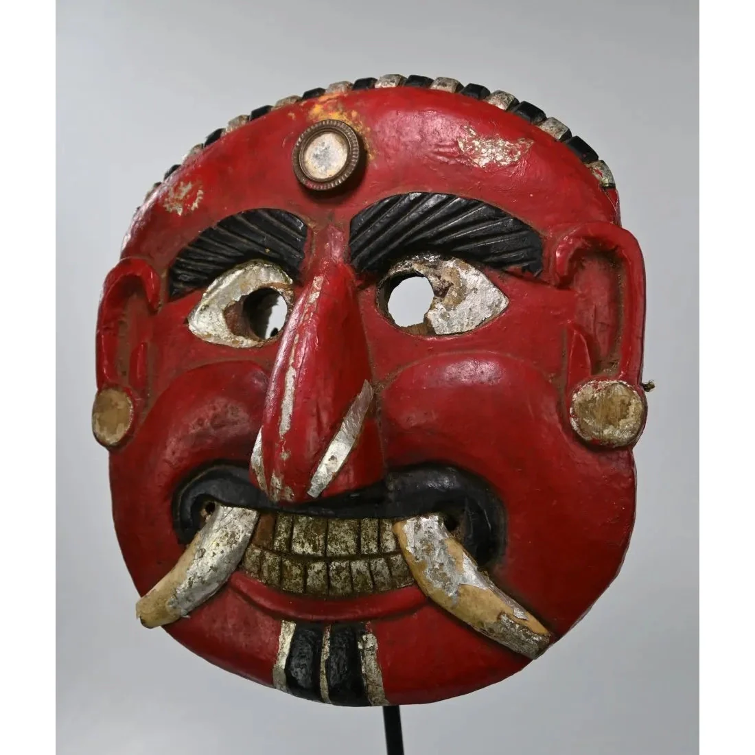Newari Lakhe Demon Mask, Nepal #709 - Image 2