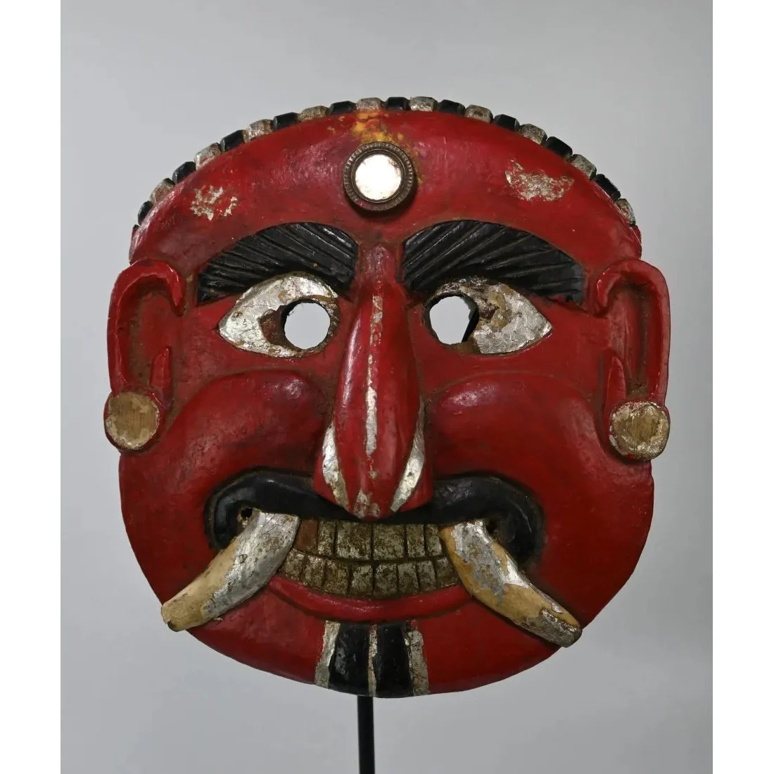 Newari Lakhe Demon Mask, Nepal #709 - Image 3