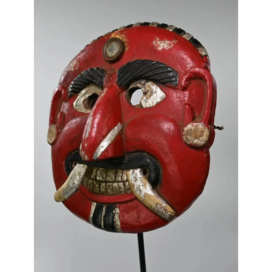 Newari Lakhe Demon Mask, Nepal #709 - Image 5