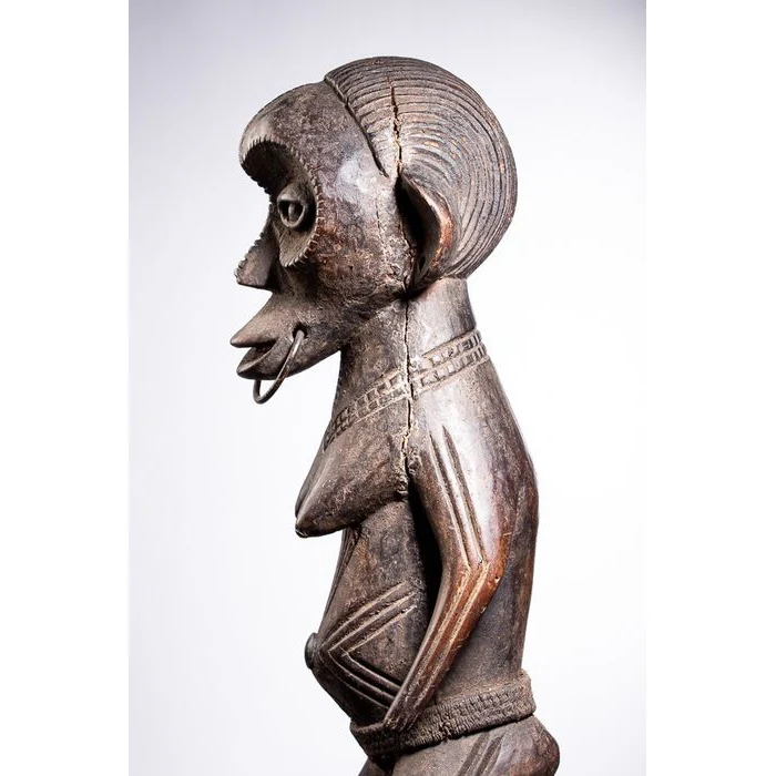 Ngbaka Female Figure, Congo #157 - Image 12