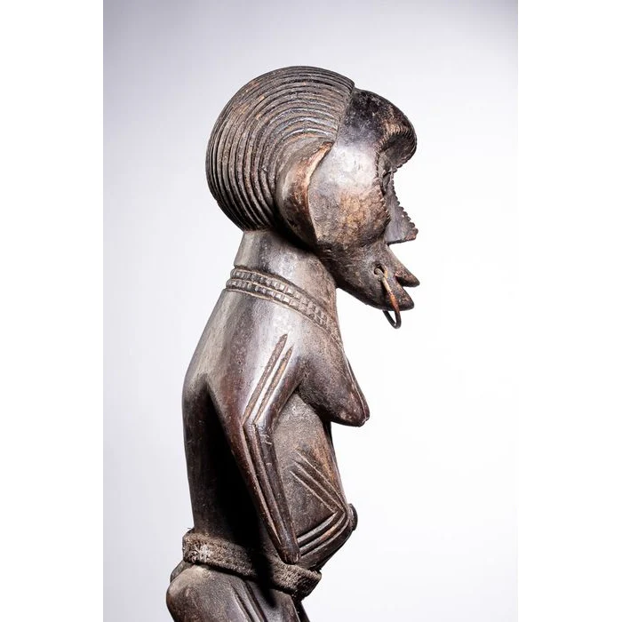 Ngbaka Female Figure, Congo #157 - Image 13