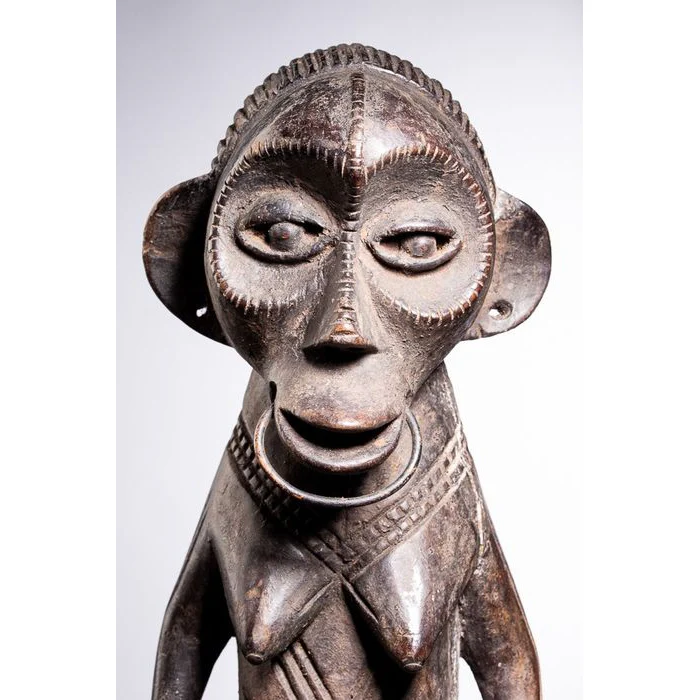 Ngbaka Female Figure, Congo #157 - Image 17