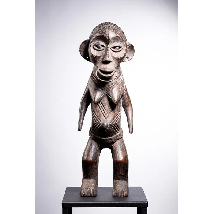 Ngbaka Female Figure, Congo #157 - Image 2