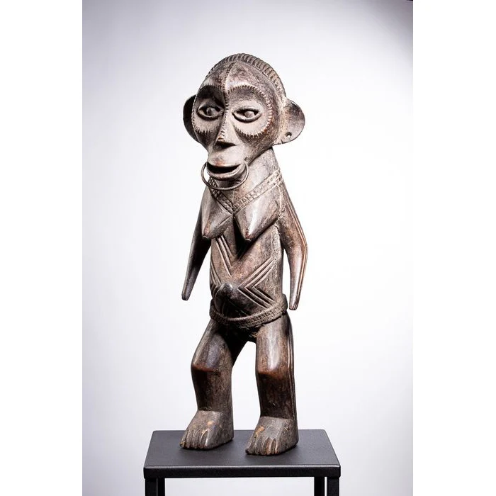 Ngbaka Female Figure, Congo #157 - Image 3