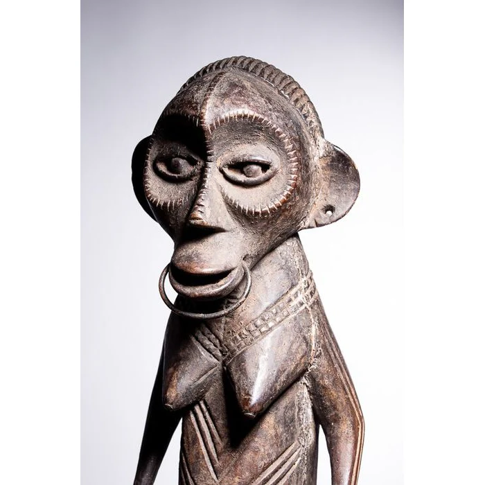 Ngbaka Female Figure, Congo #157 - Image 4