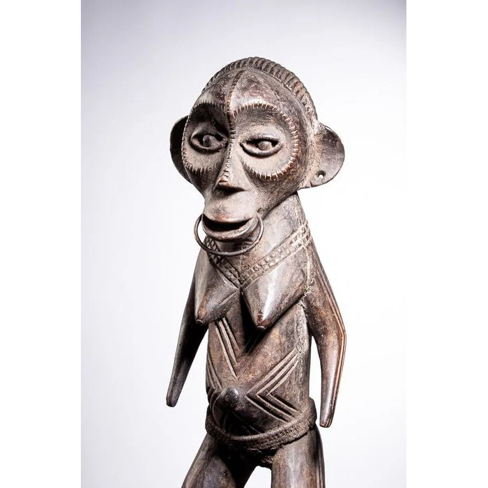 Ngbaka Female Figure, Congo #157 - Image 9