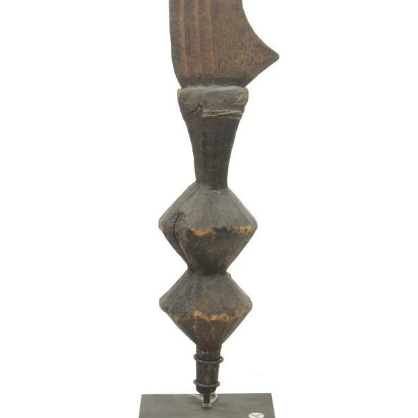 Ngombe Ceremonial Iron Knife 19th C. 2 - Image 2