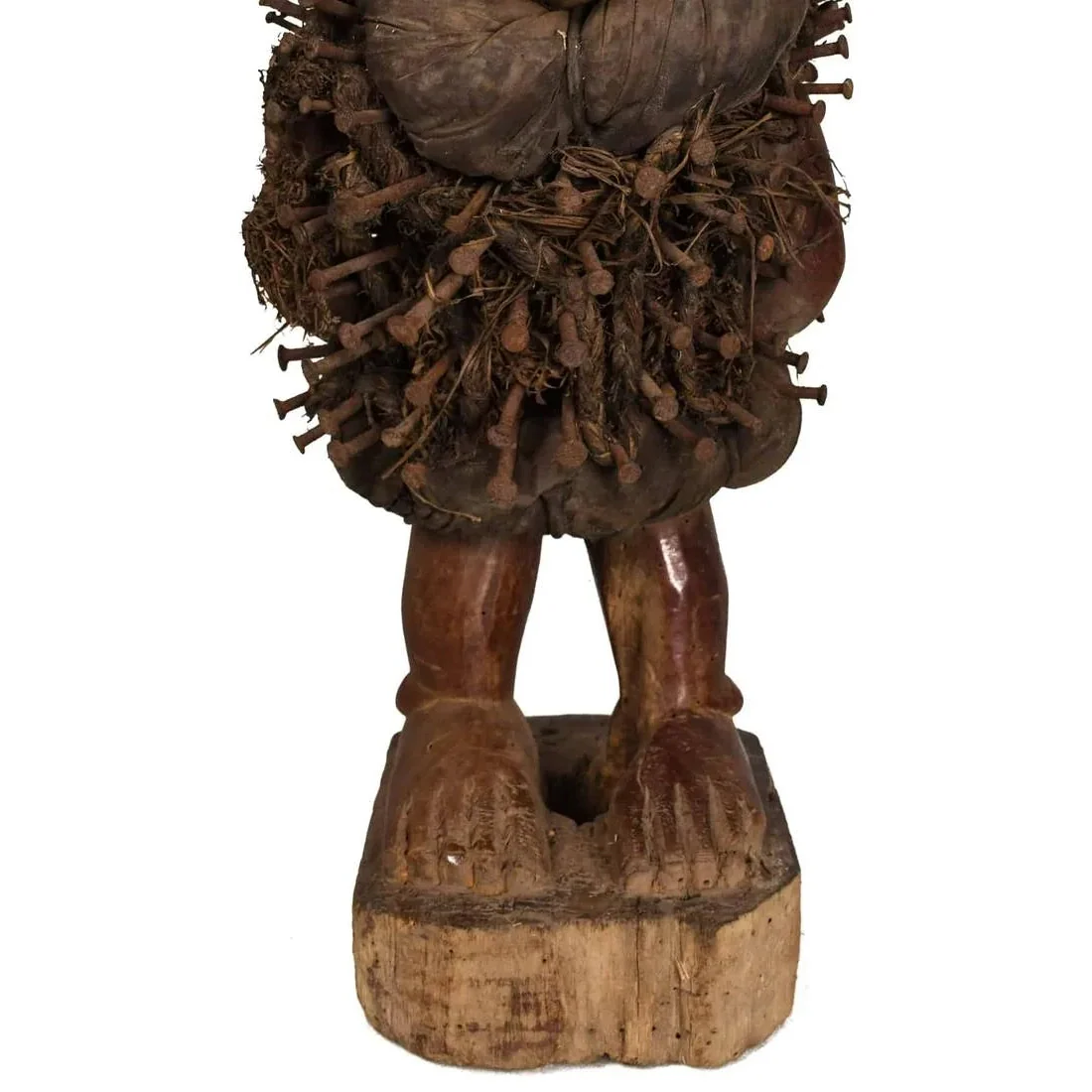 Yombe Nkisi Nkonde "Nail Fetish" Guardian Figure, DRC / Congo #176 - Image 9
