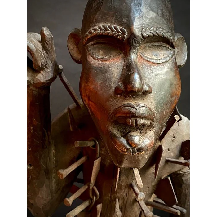 Kongo Nkisi Nkondi Power Figure, Democratic Republic of the Congo / Congo # CRO1542 - Image 10