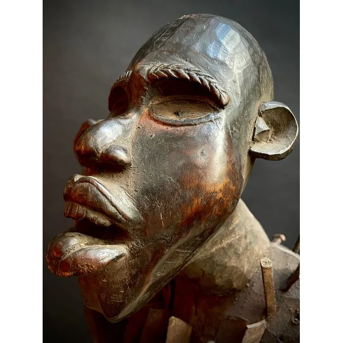Kongo Nkisi Nkondi Power Figure, Democratic Republic of the Congo / Congo # CRO1542 - Image 13