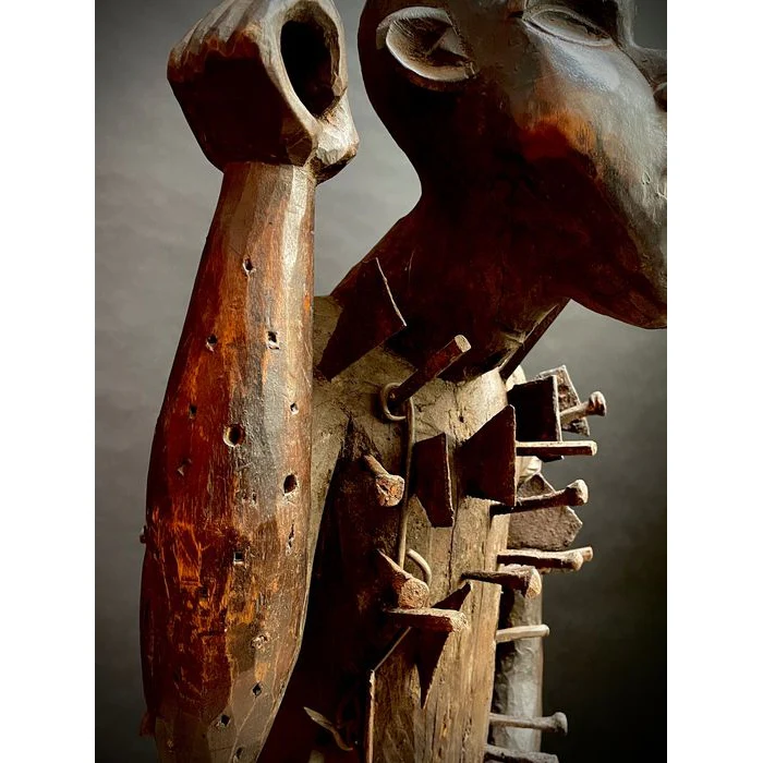Kongo Nkisi Nkondi Power Figure, Democratic Republic of the Congo / Congo # CRO1542 - Image 20