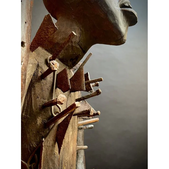 Kongo Nkisi Nkondi Power Figure, Democratic Republic of the Congo / Congo # CRO1542 - Image 21