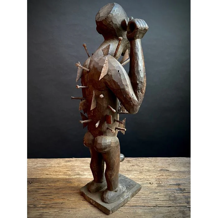 Kongo Nkisi Nkondi Power Figure, Democratic Republic of the Congo / Congo # CRO1542 - Image 5