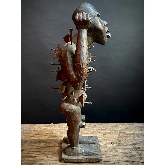 Kongo Nkisi Nkondi Power Figure, Democratic Republic of the Congo / Congo # CRO1542 - Image 6