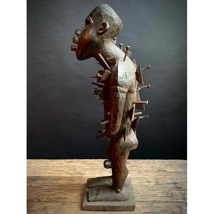 Kongo Nkisi Nkondi Power Figure, Democratic Republic of the Congo / Congo # CRO1542 - Image 7