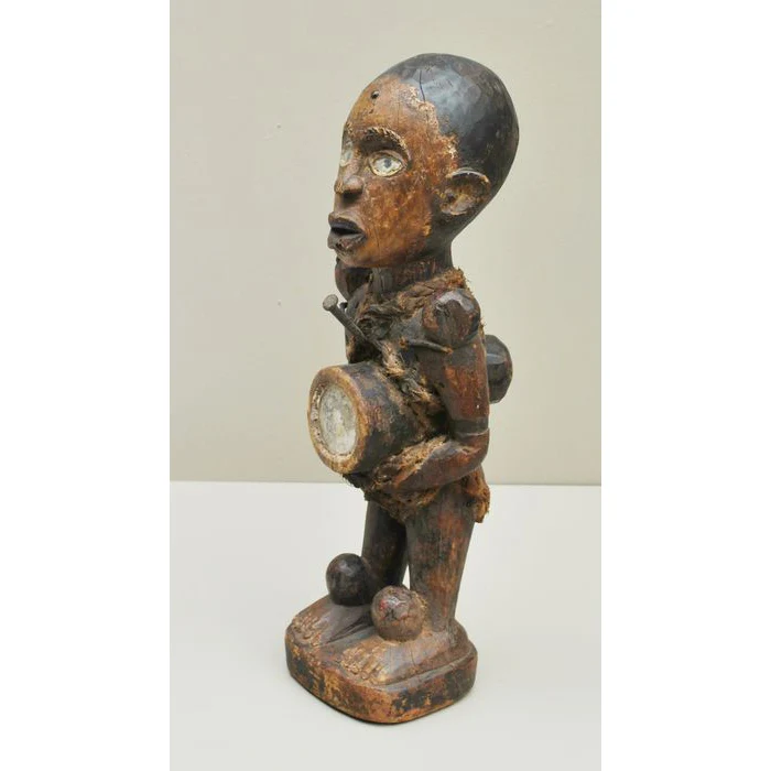 Yombe Nkondi Anti Sorcery Power Figure, DRC Congo #140 - Image 3