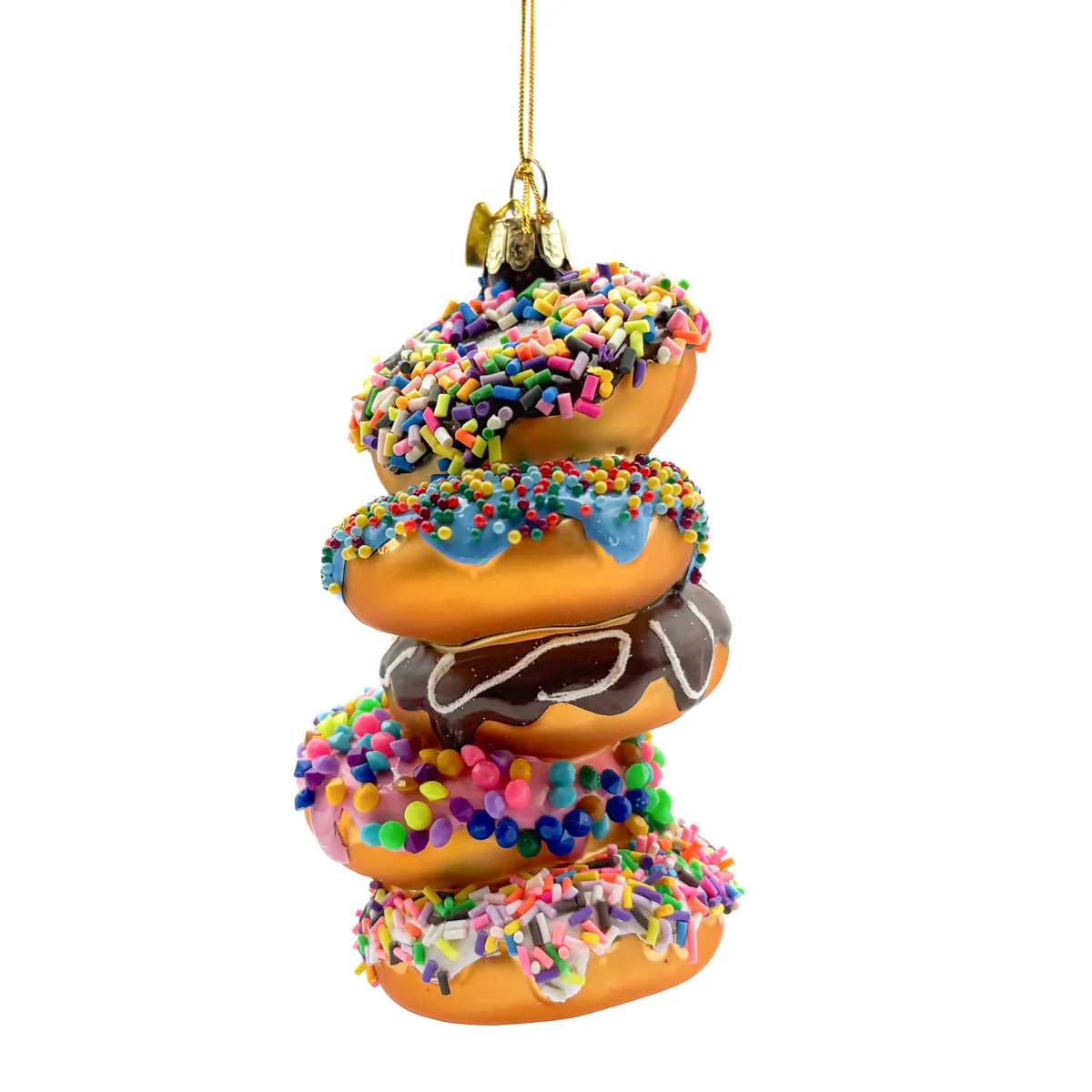 Donuts Stack Glass Ornament - Image 4