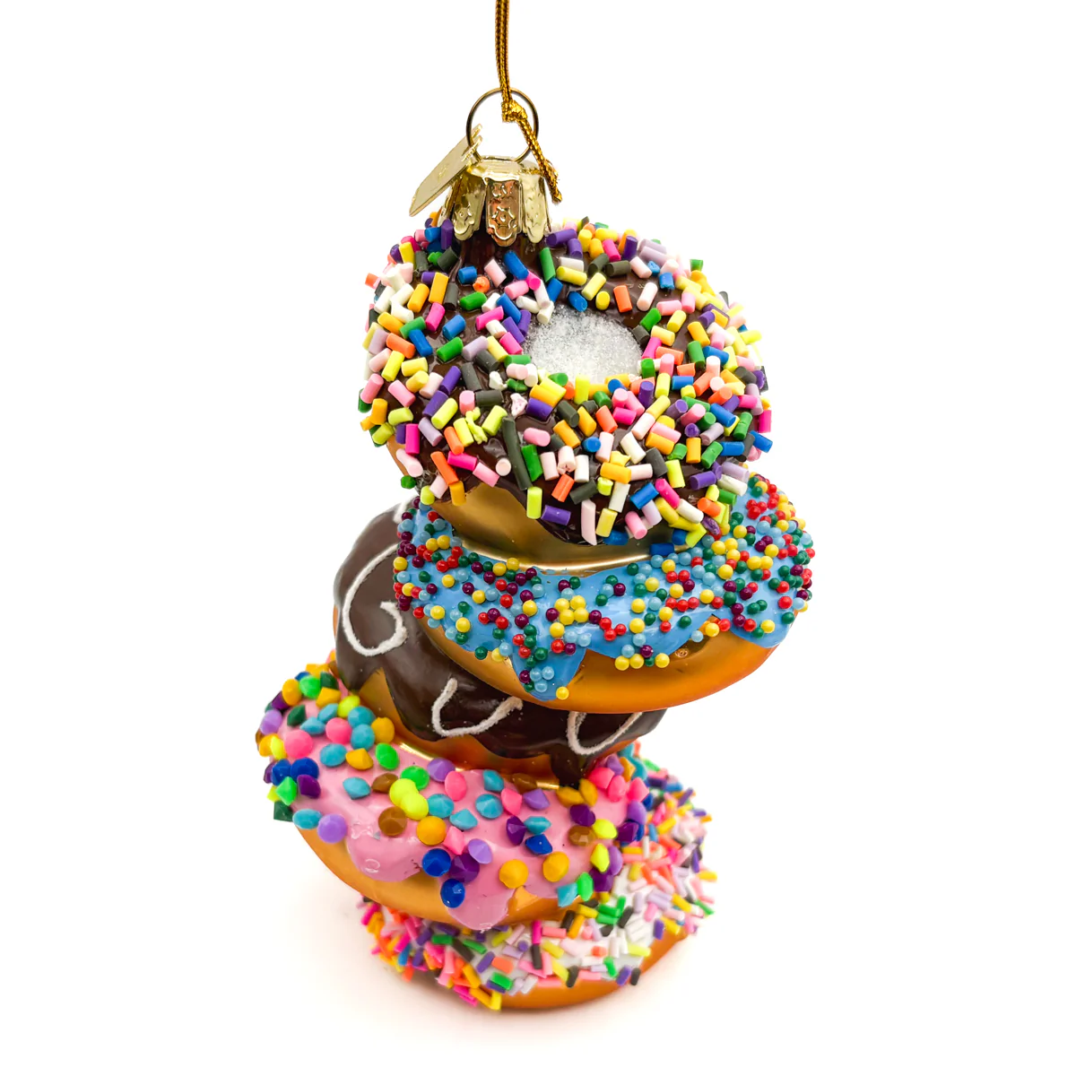 Donuts Stack Glass Ornament - Image 5