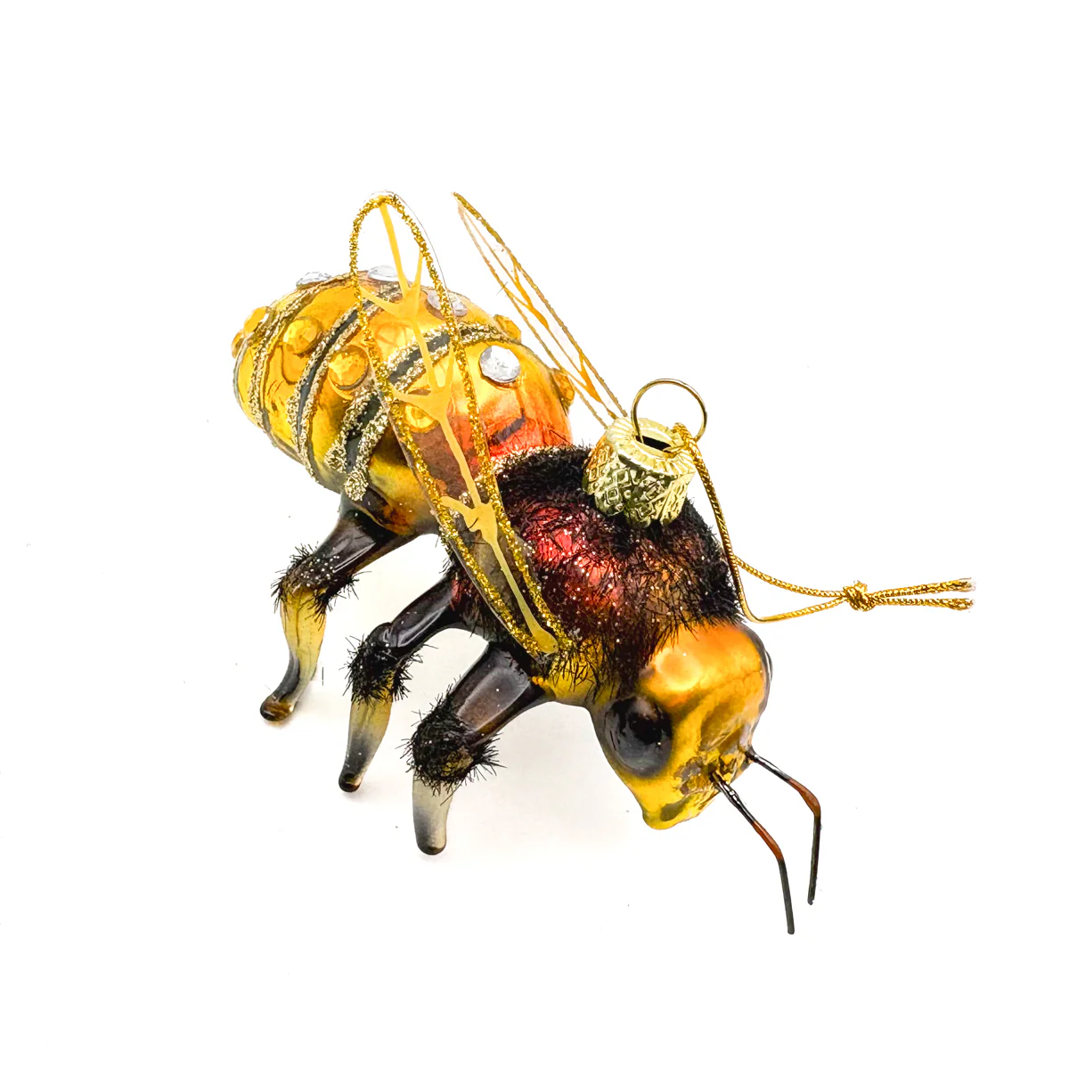 Jeweled Honey Bee Ornament - Image 3
