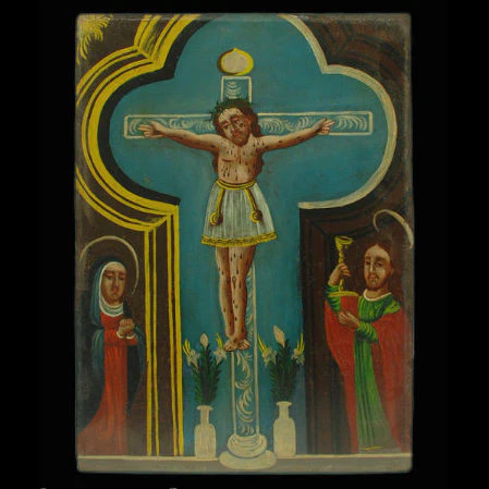 Nuestro Señor de Mapimí Retablo #110 - Image 2