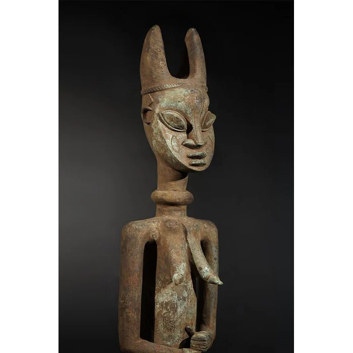 Yoruba Ogboni Shrine Figures PAIR, Nigeria #778 - Image 18