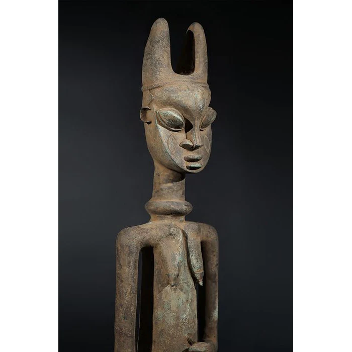 Yoruba Ogboni Shrine Figures PAIR, Nigeria #778 - Image 19