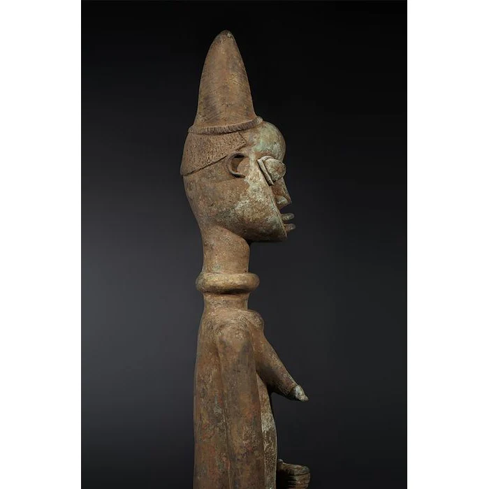 Yoruba Ogboni Shrine Figures PAIR, Nigeria #778 - Image 20