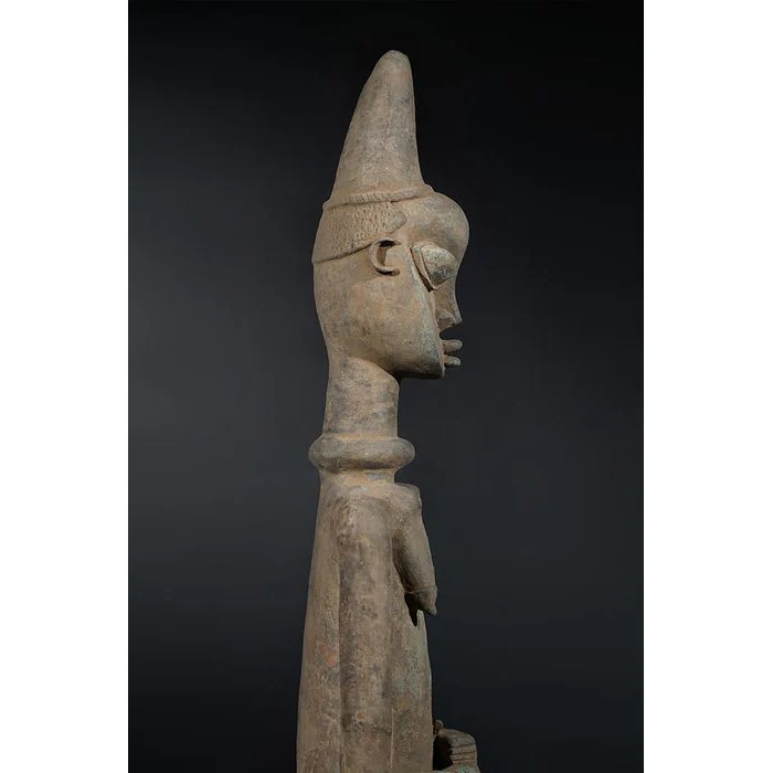 Yoruba Ogboni Shrine Figures PAIR, Nigeria #778 - Image 21