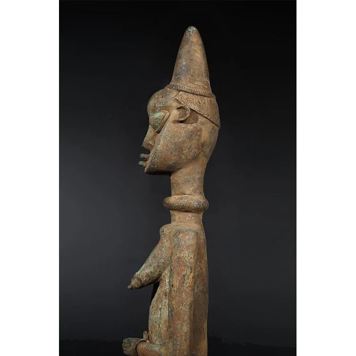 Yoruba Ogboni Shrine Figures PAIR, Nigeria #778 - Image 22