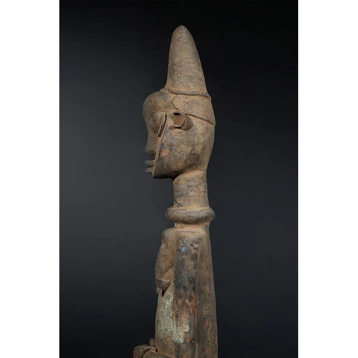 Yoruba Ogboni Shrine Figures PAIR, Nigeria #778 - Image 23
