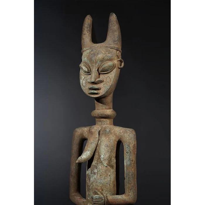 Yoruba Ogboni Shrine Figures PAIR, Nigeria #778 - Image 24