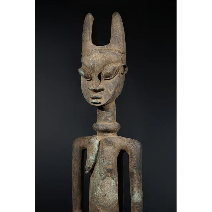 Yoruba Ogboni Shrine Figures PAIR, Nigeria #778 - Image 25