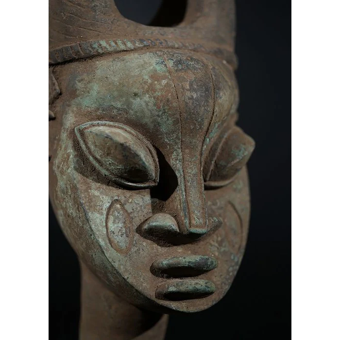 Yoruba Ogboni Shrine Figures PAIR, Nigeria #778 - Image 26