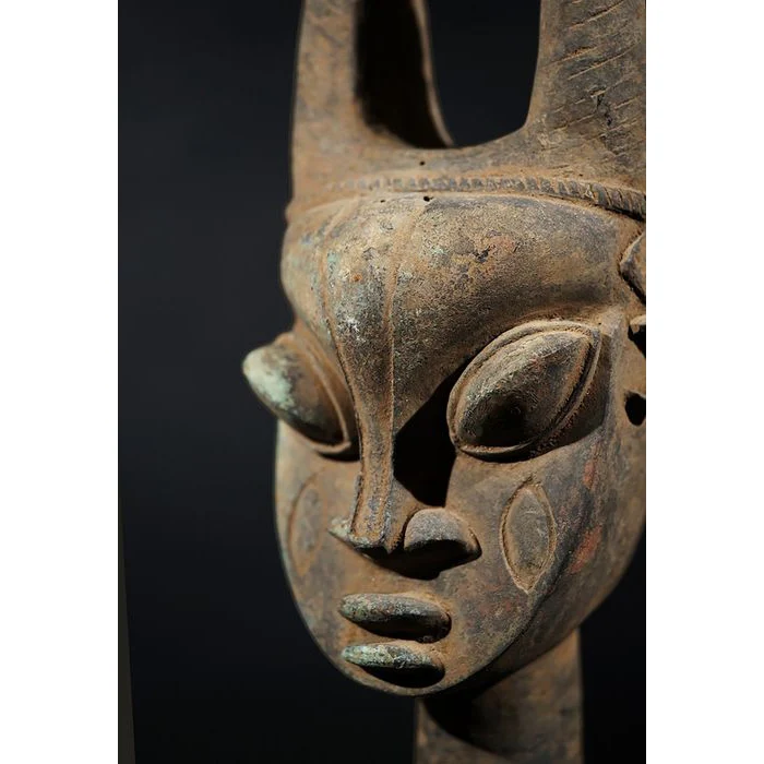 Yoruba Ogboni Shrine Figures PAIR, Nigeria #778 - Image 28