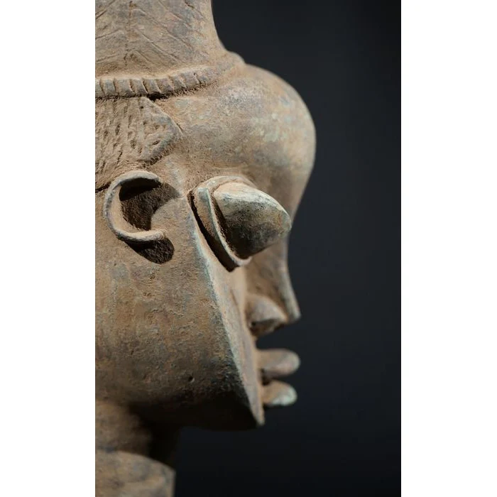 Yoruba Ogboni Shrine Figures PAIR, Nigeria #778 - Image 33