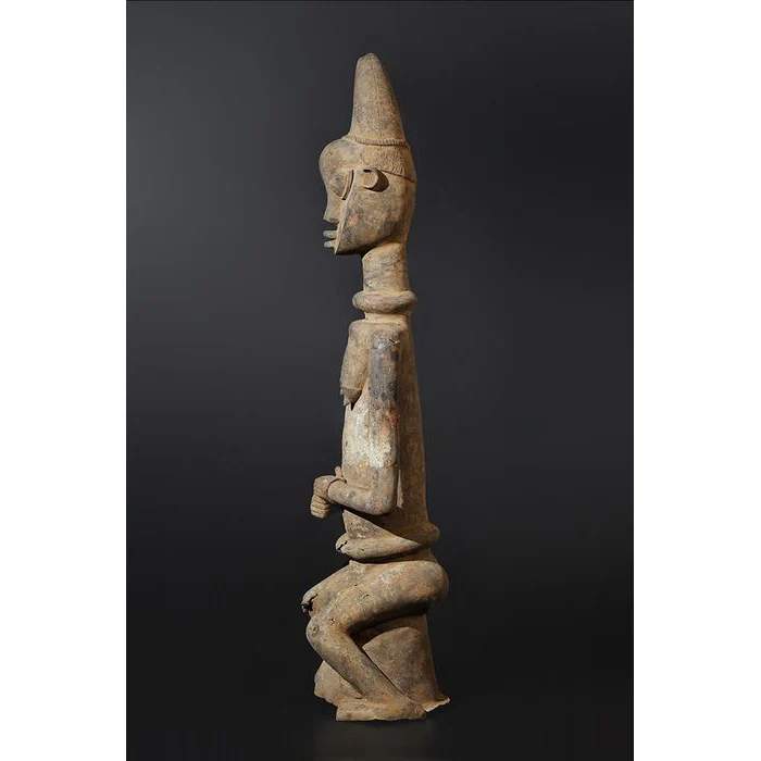 Yoruba Ogboni Shrine Figures PAIR, Nigeria #778 - Image 6