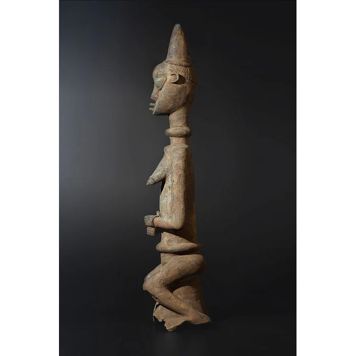 Yoruba Ogboni Shrine Figures PAIR, Nigeria #778 - Image 7