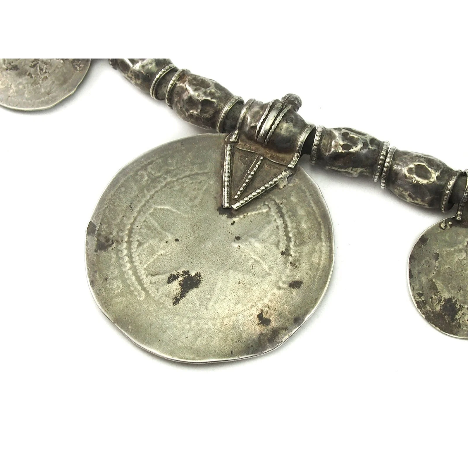 Omani Tribal Silver Somt Necklace - Image 7