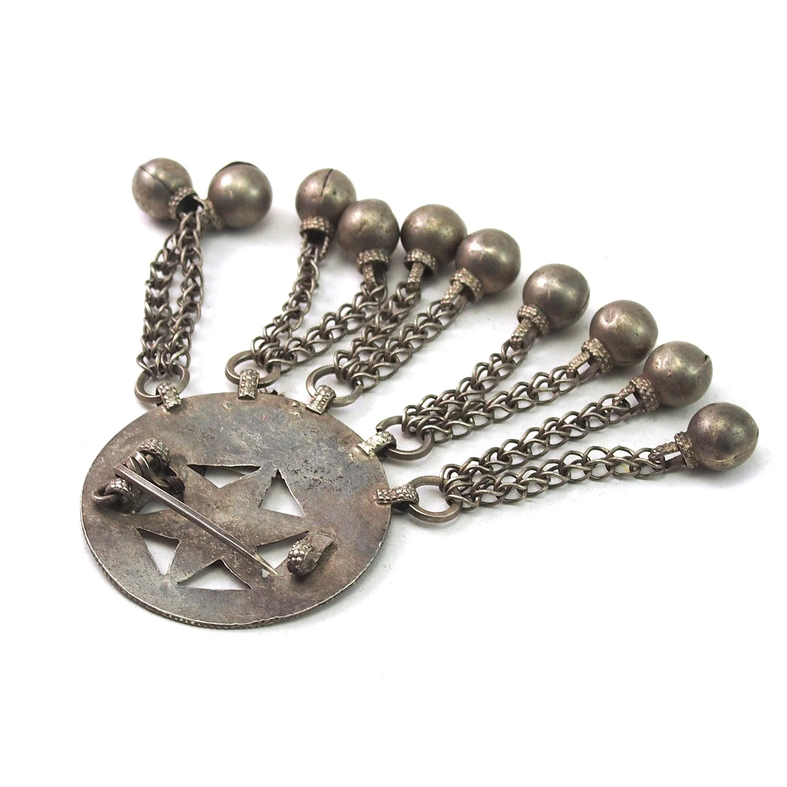 Omani Silver Halka Pendant / Brooch - Image 4