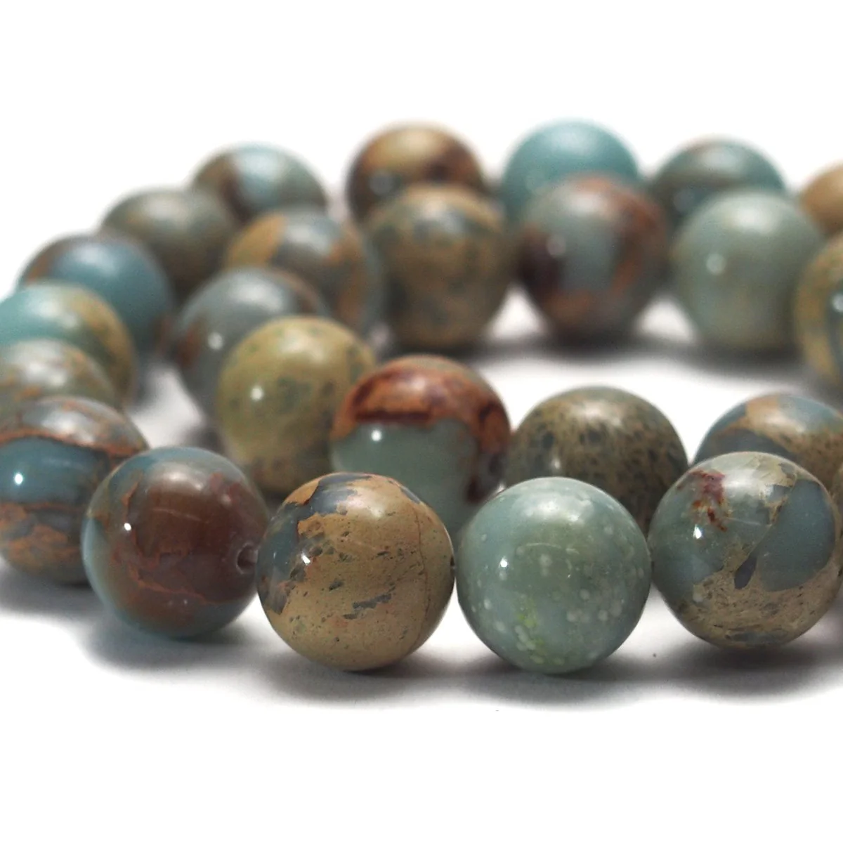 Opal African Smooth 14mm Rounds Strand - Image 2