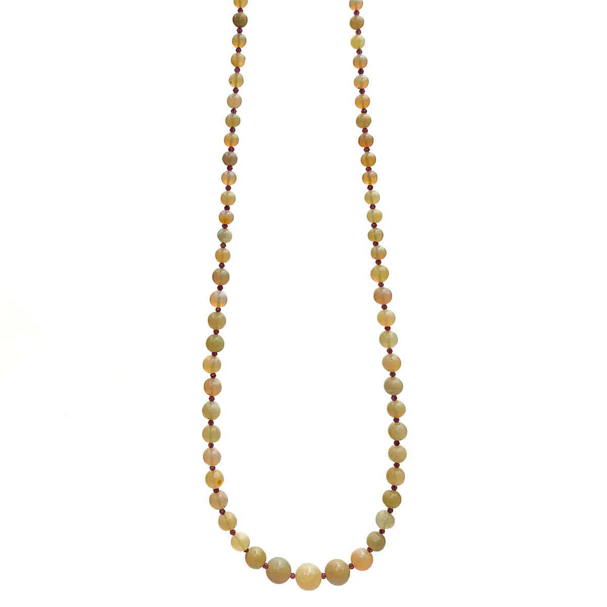 Opal Graduated Bead Strand / Necklace - Image 6