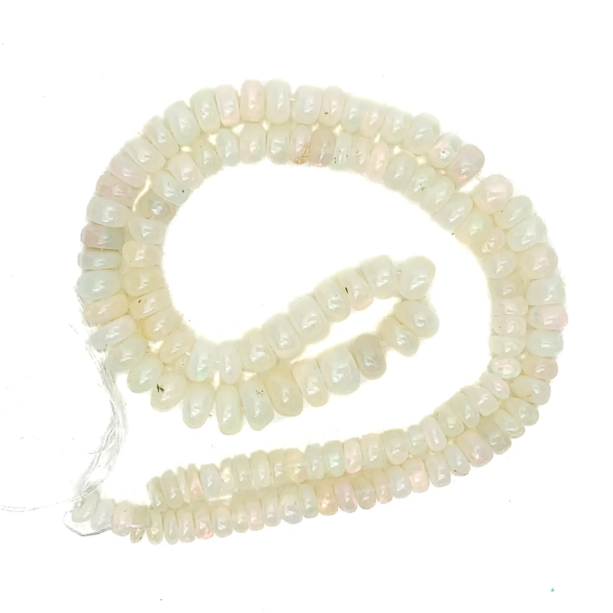 Opal Graduated 5-8mm Rondelle Bead Strand - Image 5