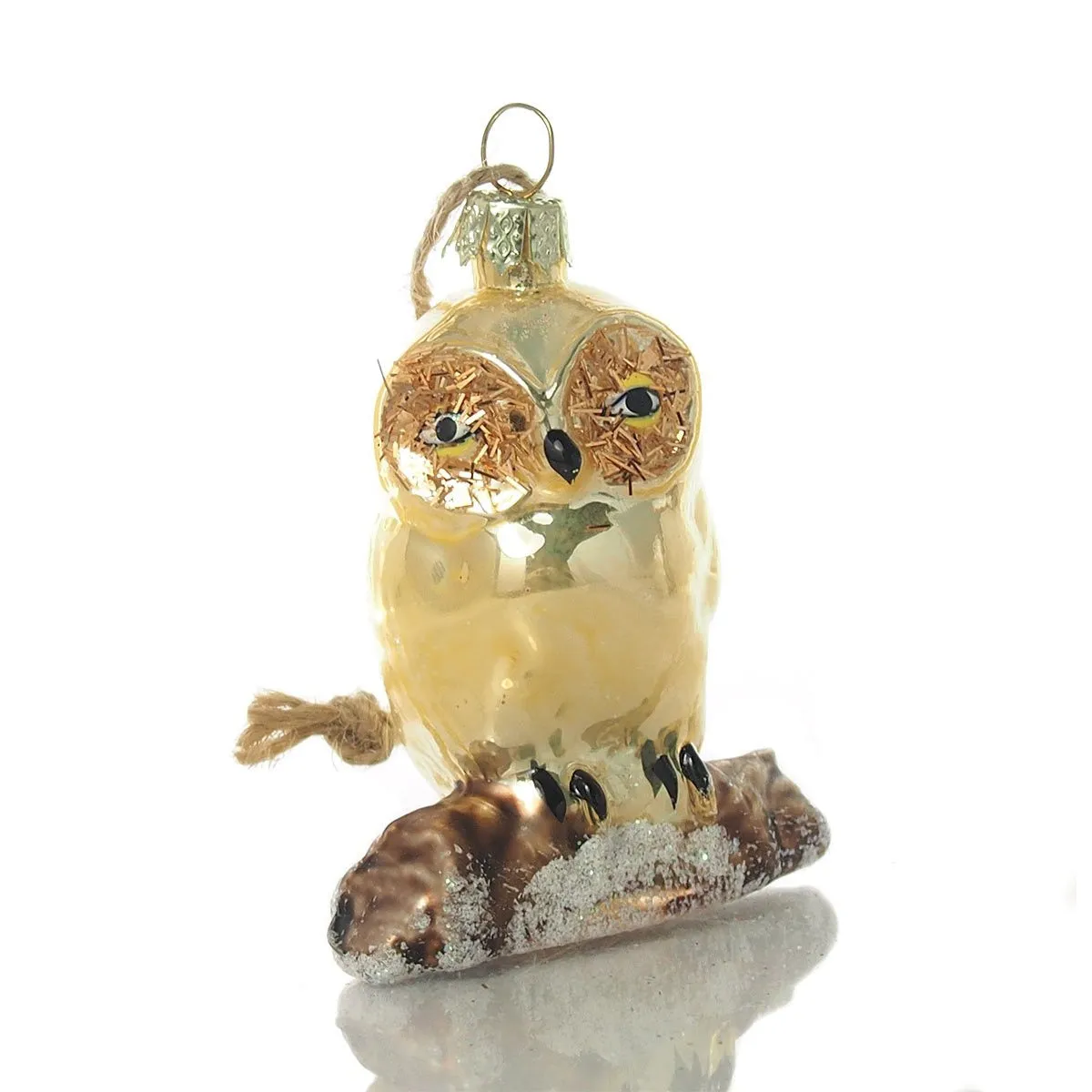 Owl Glass Ornament - Image 3
