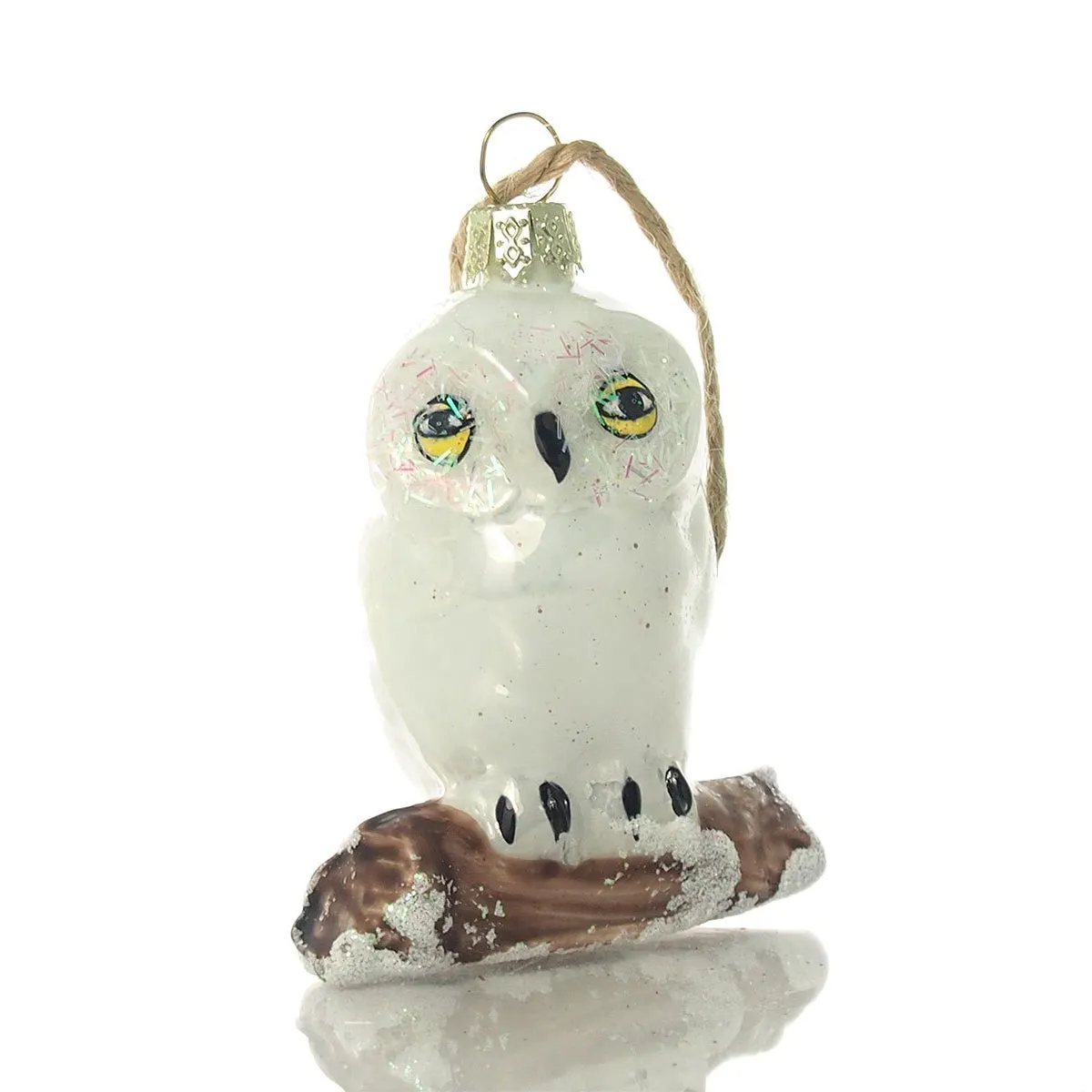 Owl Glass Ornament - Image 4