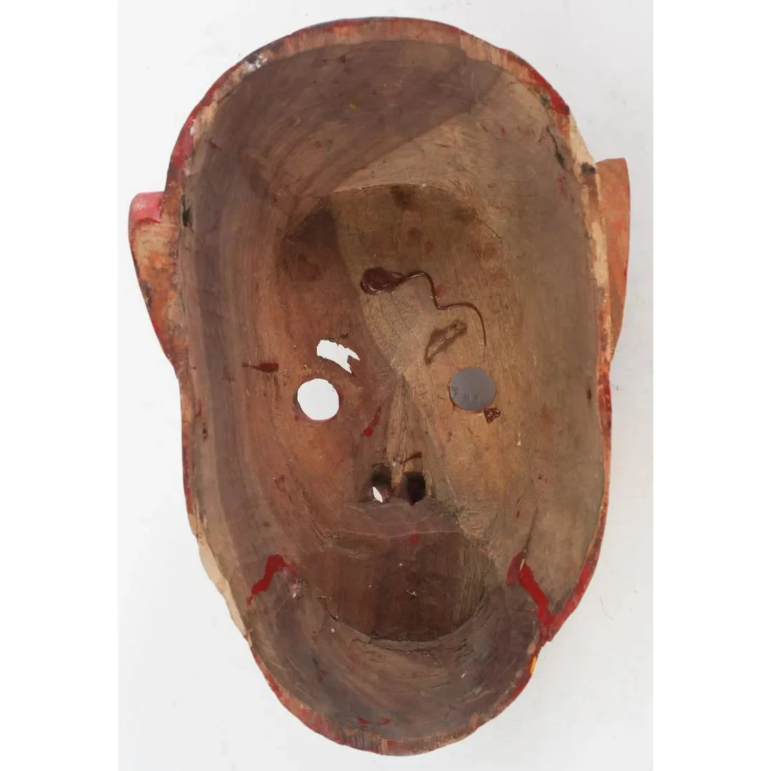 Chinese Opera Painted Wooden Monkey Mask, China #842 - Image 5