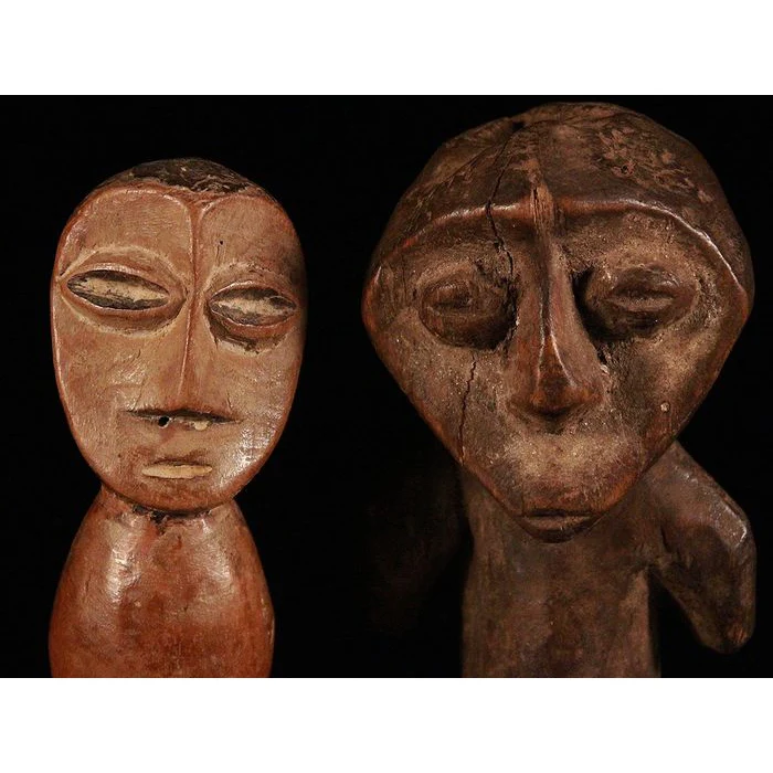 Lega Figures, Democratic Republic of Congo #293 #294 SEPARATE PIECES - Image 2