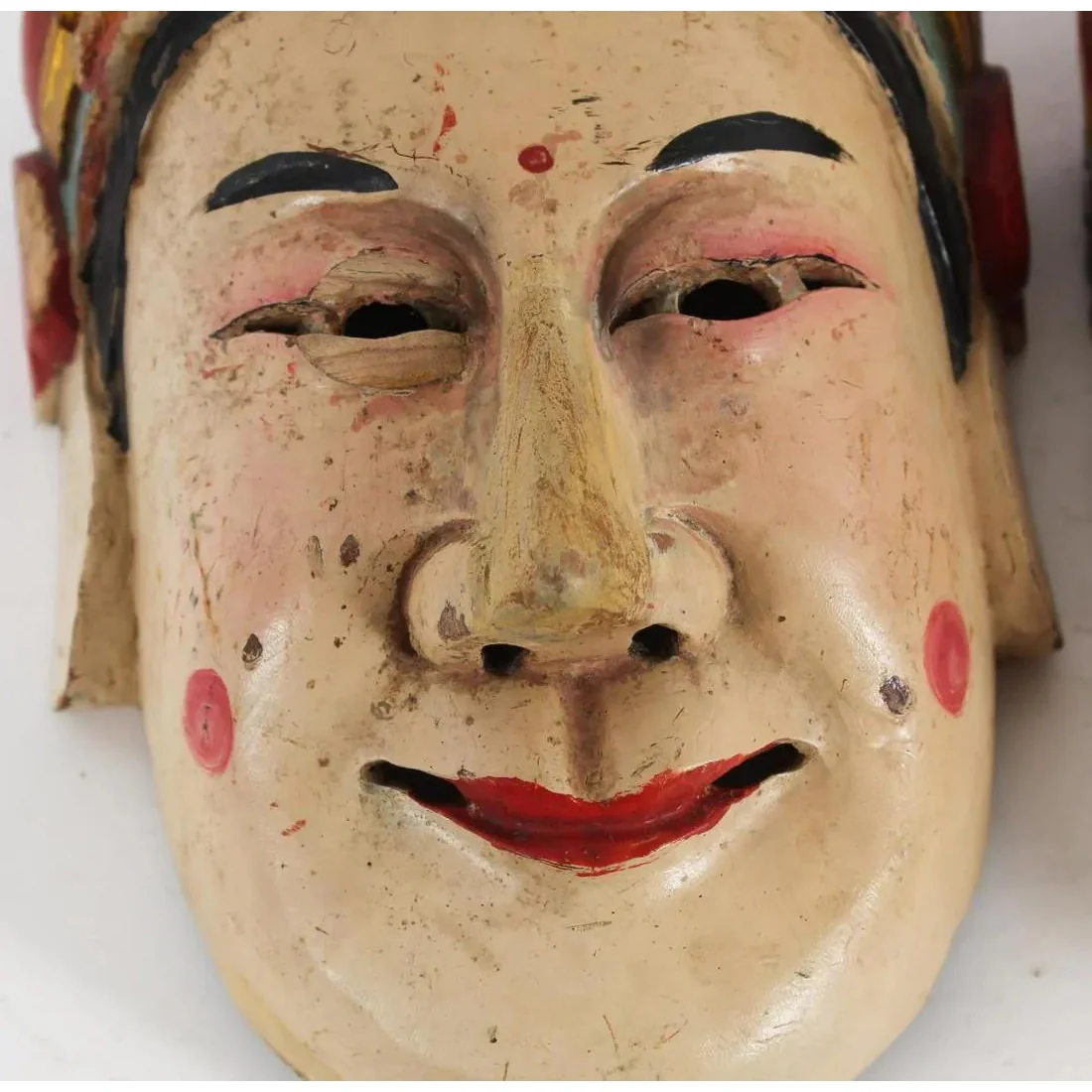 Chinese Opera Masks PAIR, China #841 - Image 4